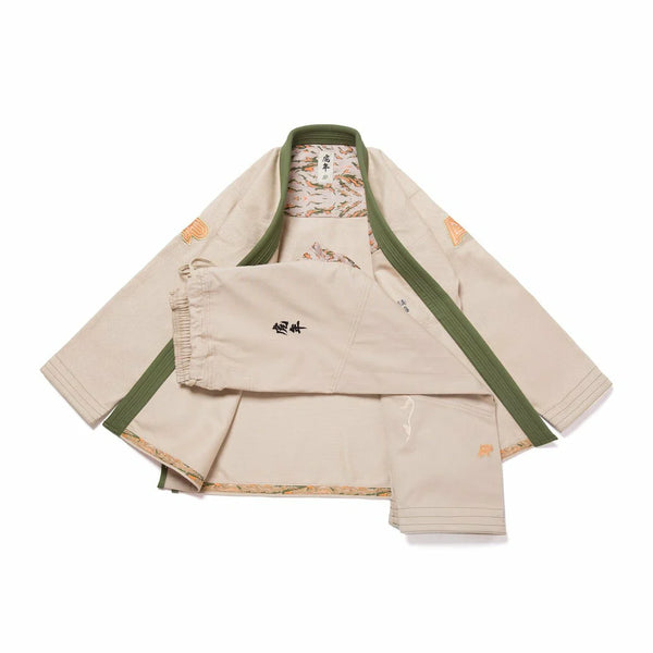 Albino & Preto Batch #110 Year of the Tiger BJJ Gi - Sand - Gi4victory