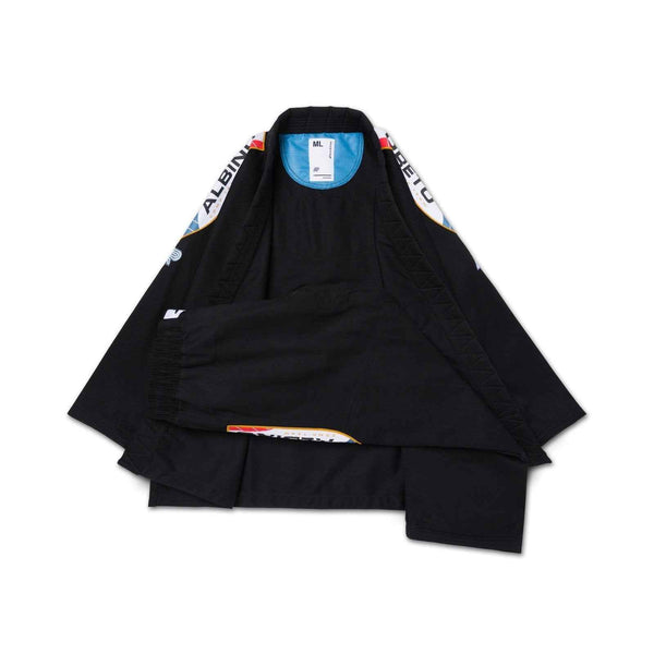 Albino and Preto BRG Comp Black BJJ Gi