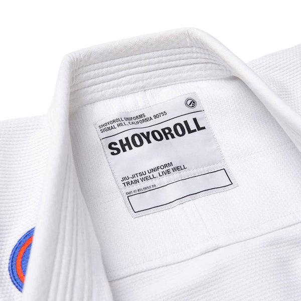 Shoyoroll Admiral Competitor White Kimono BJJ