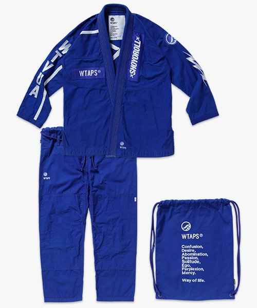 Shoyoroll Batch 113 WTAPS Blue BJJ Gi