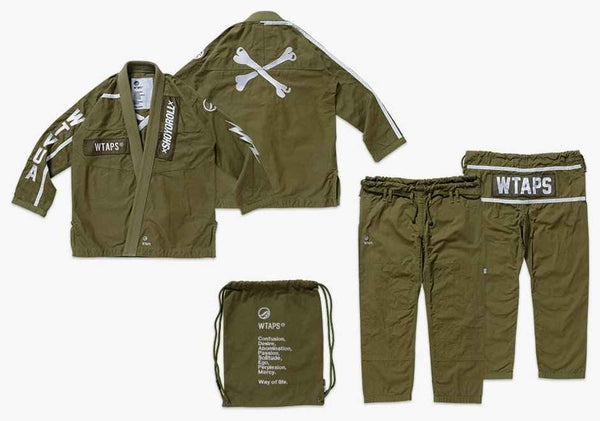 Shoyoroll Batch 113 WTAPS Olive BJJ Gi