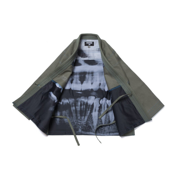 Albino & Preto Batch #80 “Pleasures” Olive BJJ Gi With Bag