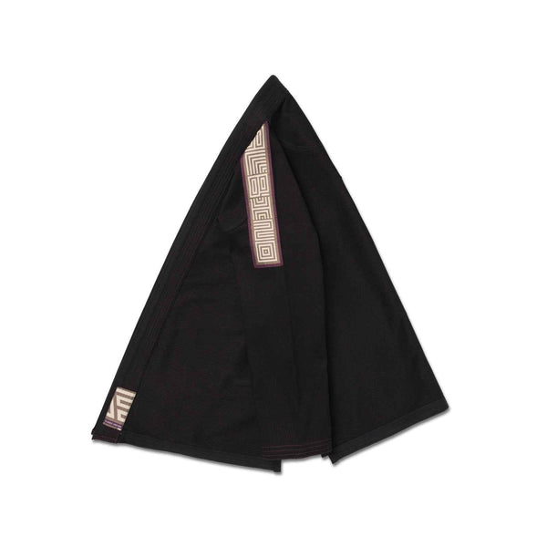 Albino and Preto POC Herringbone Classic Black Jiu Jitsu Gi