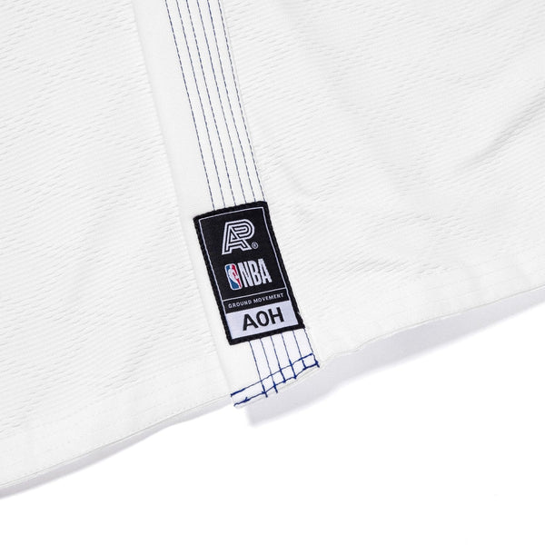 Albino and Preto A&P x NBA Knicks White BJJ Gi - Gi4victory