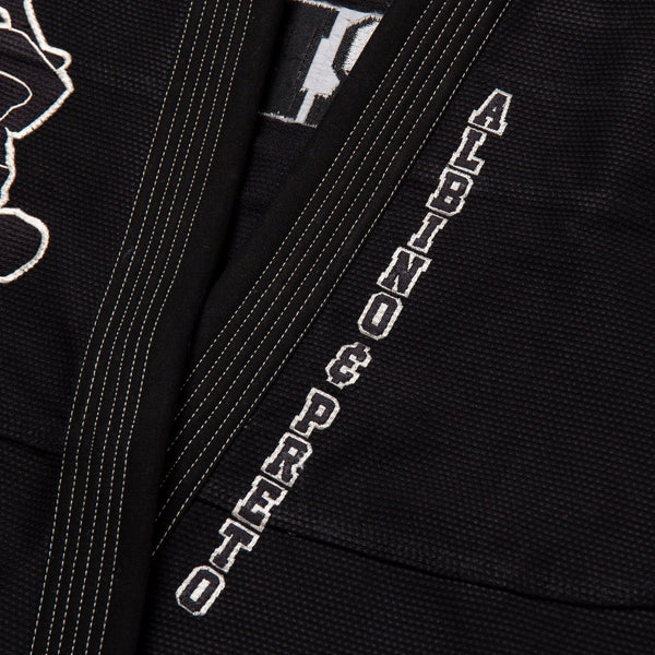 Albino & Preto Batch #102 “University” Black Jiu-Jitsu Gi - Gi4victory