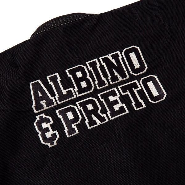 Albino & Preto Batch #102 “University” Black Jiu-Jitsu Gi - Gi4victory