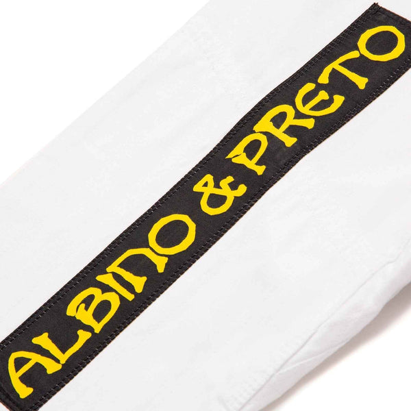 Albino and Preto Batch 103 Wu-Tang BJJ Kimono White