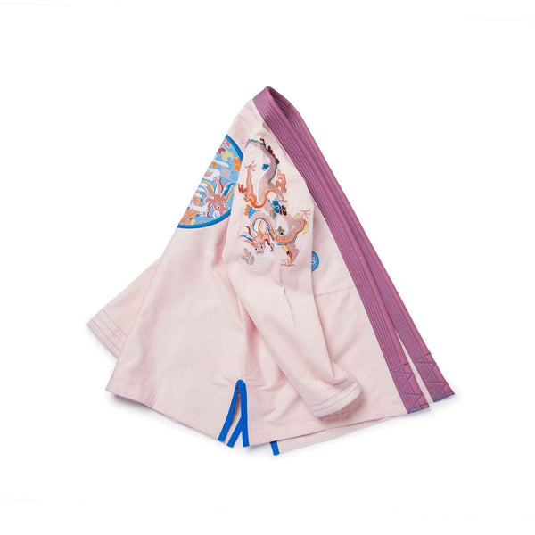 Shoyoroll x Albino & Preto Year of Dragon BJJ Gi Kimono Peach Edition with Bag