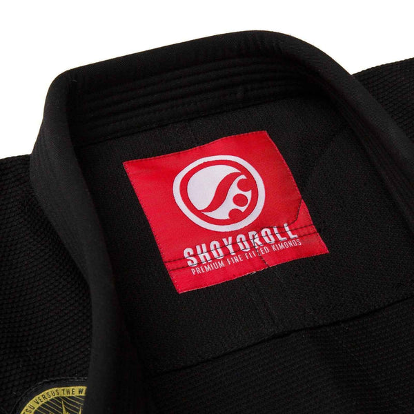 Shoyoroll Competitor Retro Kimono Black Edition with Bag - Batch #136