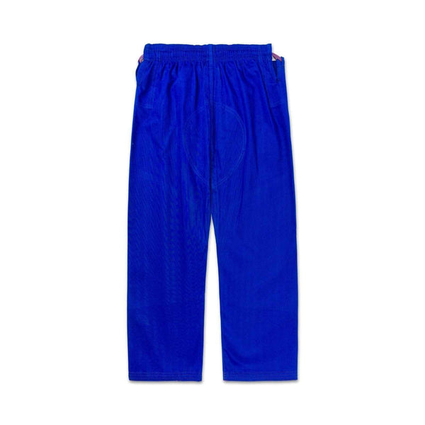 Albino and Preto POC Herringbone Classic Blue Jiu-Jitsu Gi