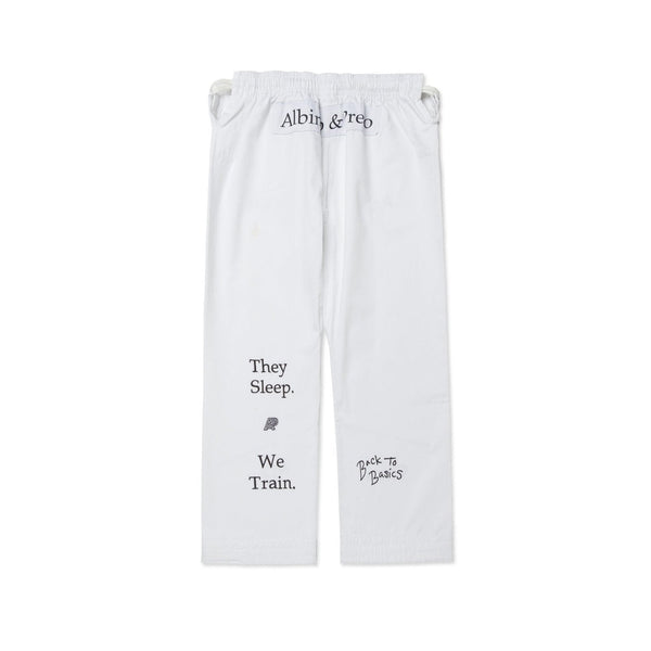 Albino & Preto TSWT White Kimono Jiu-Jitsu Uniform - Gi4victory