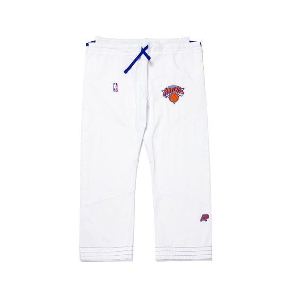 Albino and Preto A&P x NBA Knicks White BJJ Gi - Gi4victory
