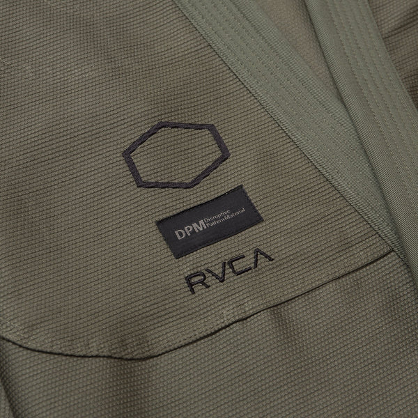 Shoyoroll Batch #114 RVCA x DPM Olive BJJ Gi – Limited Edition With Bag