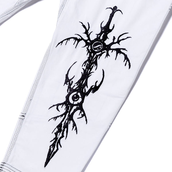 Shoyoroll Tribal White BJJ Gi – Limited Edition Premium Jiu-Jitsu Kimono