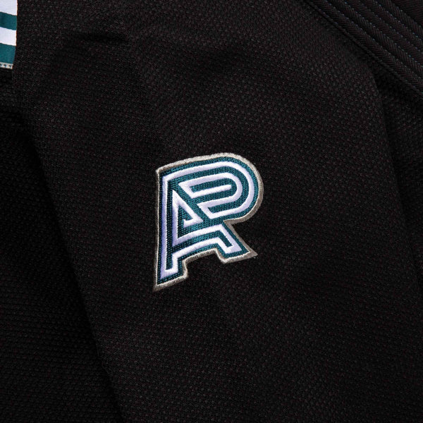 Albino and Preto Batch #106: Tri-Color Herringbone Classic BLACK “With Bags” BJJ Gi