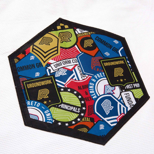 Albino and Preto Fundamental White "With Bags" BJJ Gi