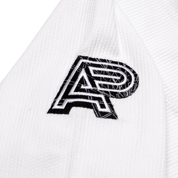 Albino & Preto Batch #82: Building Blocks White BJJ Gi with Bag