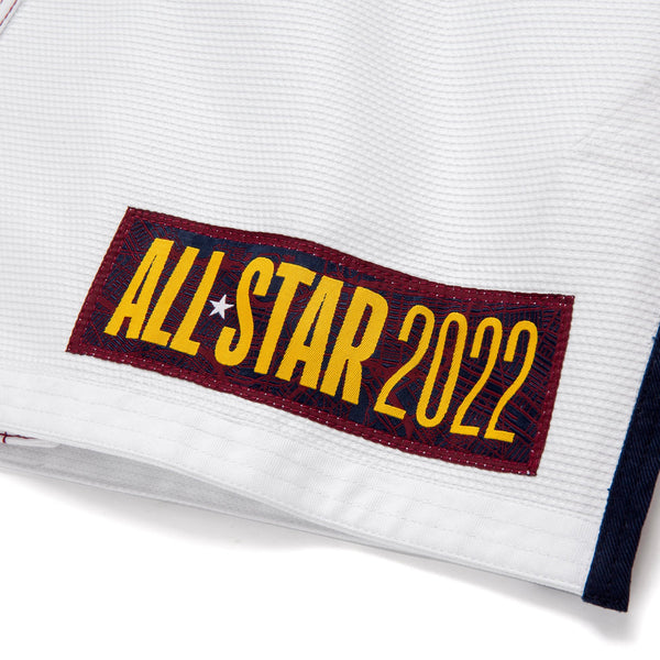 Albino & Preto A&P x NBA All-Star 2022 White BJJ Gi With Bag
