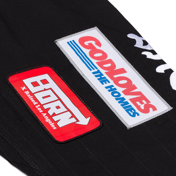 Shoyoroll Born x Raised Black BJJ Gi With Bag