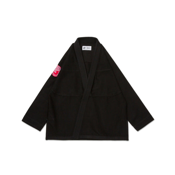 Albino and Preto RW Essential Black BJJ Gi with Bag Premium Lightweight Kimono