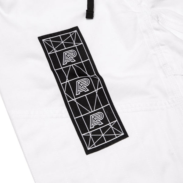 Albino & Preto Batch #82: Building Blocks White BJJ Gi with Bag
