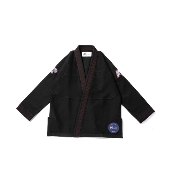 Albino and Preto RS400 Comp KNM Black Gi with Bag | Premium Competition BJJ Kimono