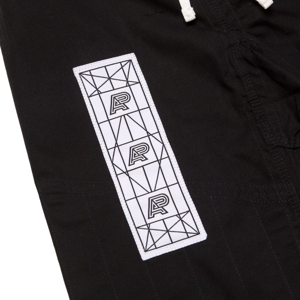Albino & Preto Batch #82: Building Blocks BJJ Gi – Official Black Kimono with Bag