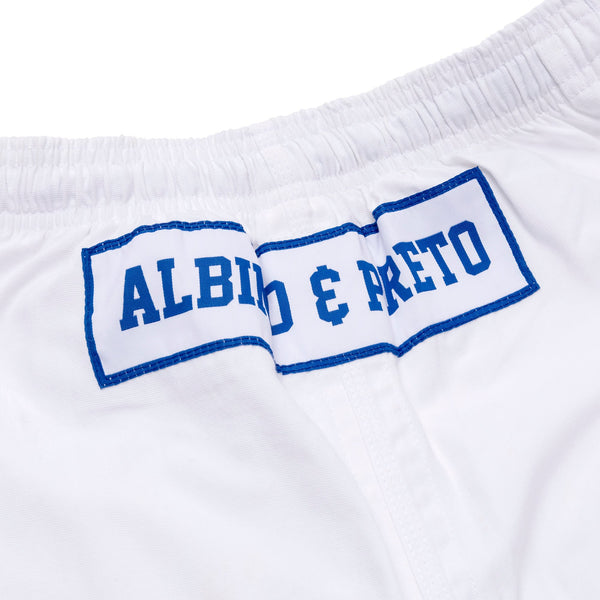 Albino & Preto x Los Angeles Dodgers MLB 47 BJJ Gi – Official White Kimono with Bag