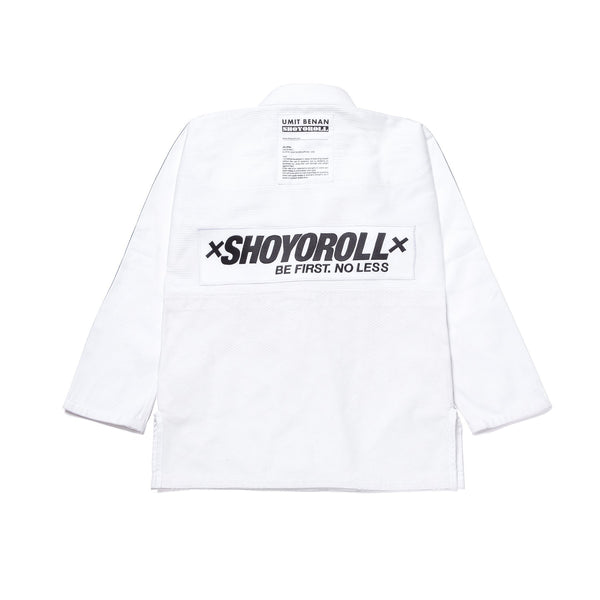 Shoyoroll Batch #107 Umit Benan V1 White Maroon BJJ Gi – Limited Edition Kimono