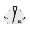 Albino & Preto Team 23 White BJJ Gi with Bag – Premium Kimono