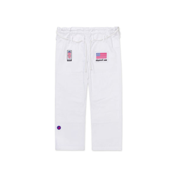 Shoyoroll Batch #151 – 24 Americana BJJ Gi White