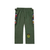 Albino & Preto Fundamental Olive Green “With Bags” BJJ Gi