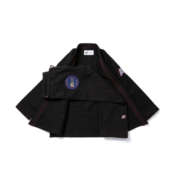 Albino and Preto RS400 Comp KNM Black Gi with Bag | Premium Competition BJJ Kimono