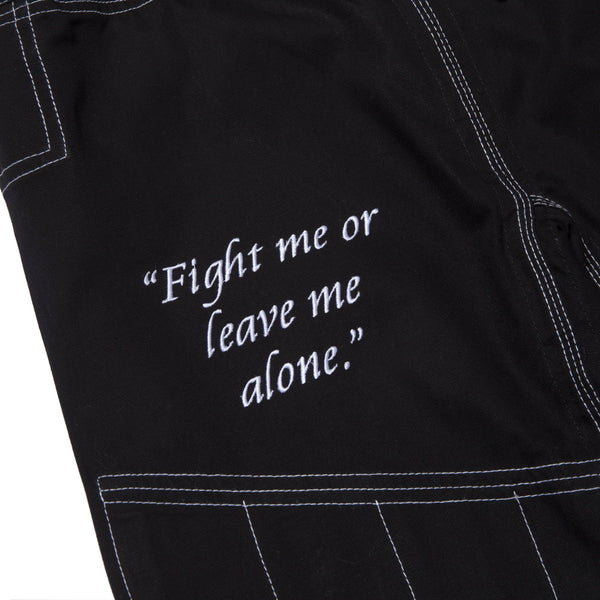 Albino & Preto Batch #80 Pleasures Black BJJ Gi Kimono