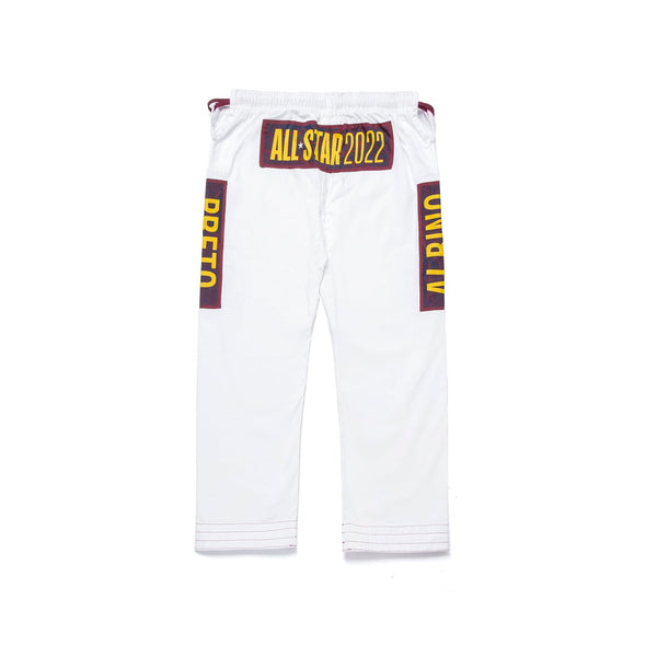 Albino & Preto A&P x NBA All-Star 2022 White BJJ Gi With Bag