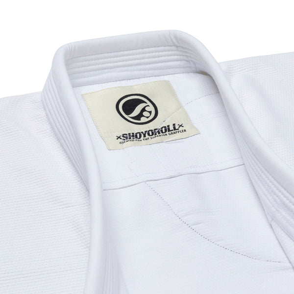 Shoyoroll Safire Competitor BJJ Gi – Premium Jiu-Jitsu Gi White