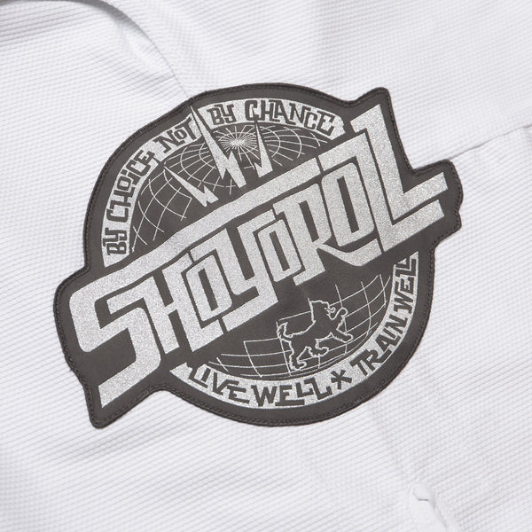 Shoyoroll Carbon Competitor White BJJ Gi with Bag