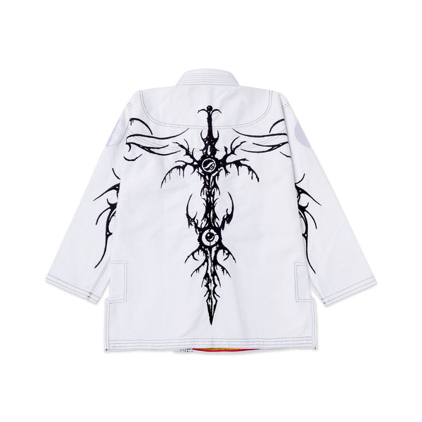 Shoyoroll Tribal White BJJ Gi – Limited Edition Premium Jiu-Jitsu Kimono