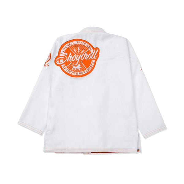 Shoyoroll Ember Competitor White – Premium BJJ Gi