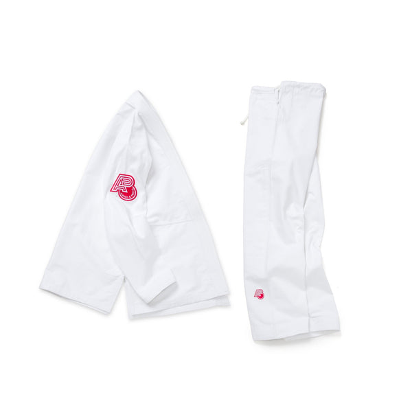 Albino and Preto RW Essential White BJJ Gi with Bag – Premium Lightweight Kimono