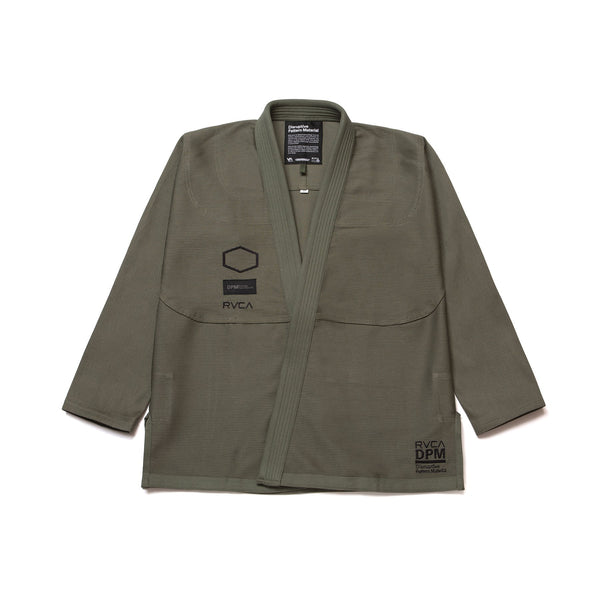 Shoyoroll Batch #114 RVCA x DPM Olive BJJ Gi – Limited Edition With Bag