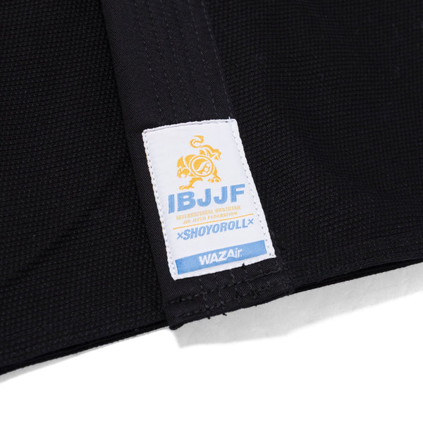 Shoyoroll IBJJF Black BJJ Gi – Premium Jiu-Jitsu Kimono