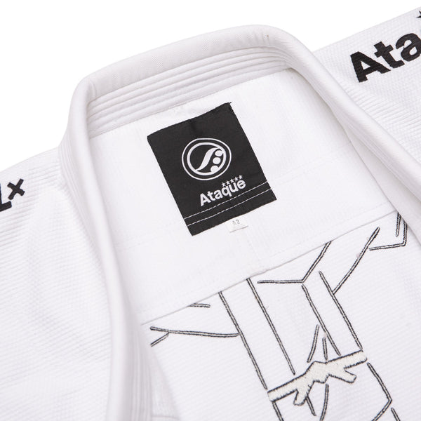 Shoyoroll Batch #111 Yu Nagaba White BJJ Gi – Limited Edition Jiu-Jitsu Kimono