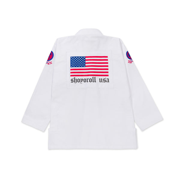 Shoyoroll Batch #151 – 24 Americana BJJ Gi White