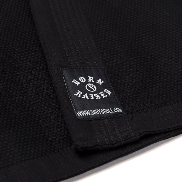Shoyoroll Born x Raised Black BJJ Gi With Bag