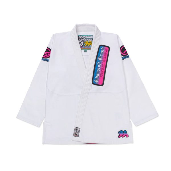 Shoyoroll Batch #149: Retro Gradient White – Premium BJJ Gi