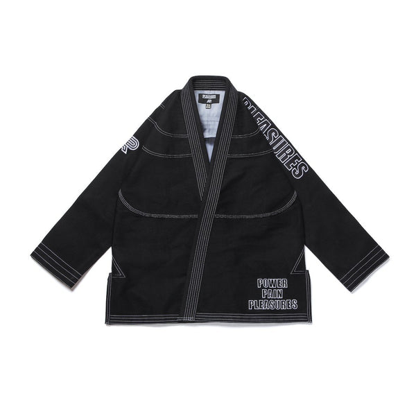 Albino & Preto Batch #80 Pleasures Black BJJ Gi Kimono
