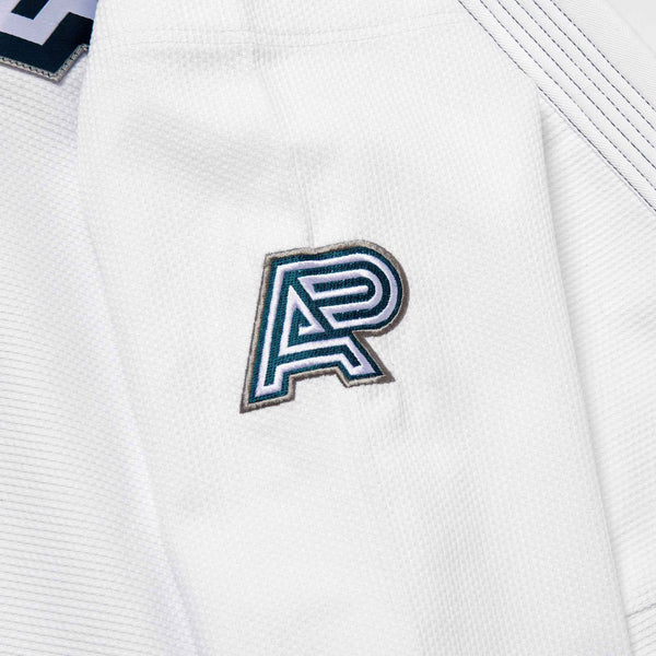 Albino and Preto Batch #106: Tri-Color Herringbone Classic WHITE “With Bags” BJJ Gi