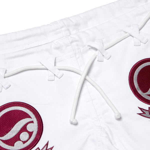 Shoyoroll Batch #107 Umit Benan V1 White Maroon BJJ Gi – Limited Edition Kimono