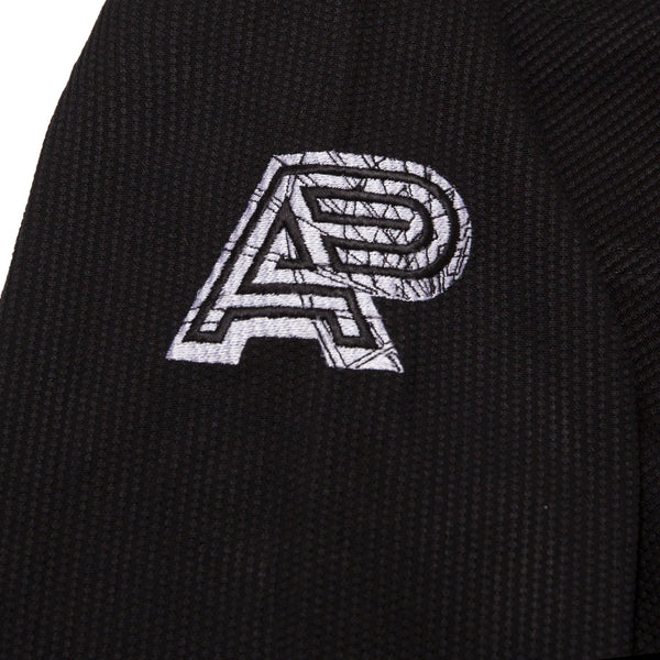 Albino & Preto Batch #82: Building Blocks BJJ Gi – Official Black Kimono with Bag